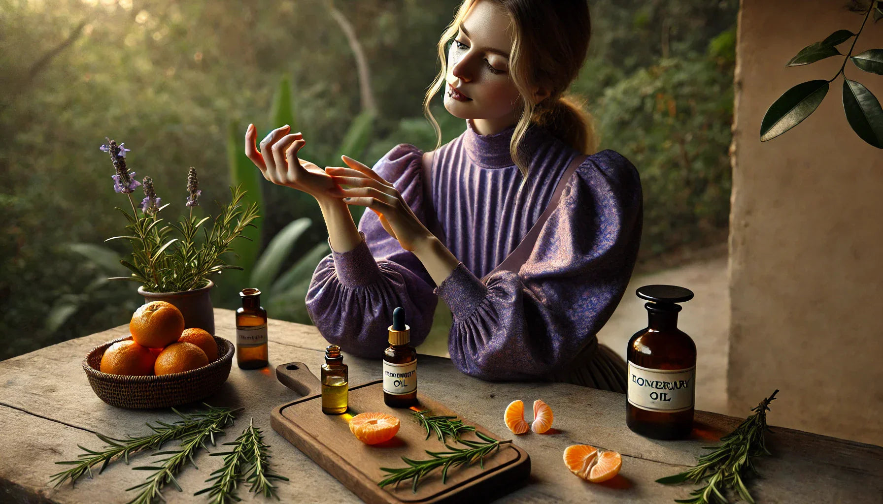 Essential Oils for Pain and Wellness: Rosemary and Tangerine’s Role in Healing 🌿🍊