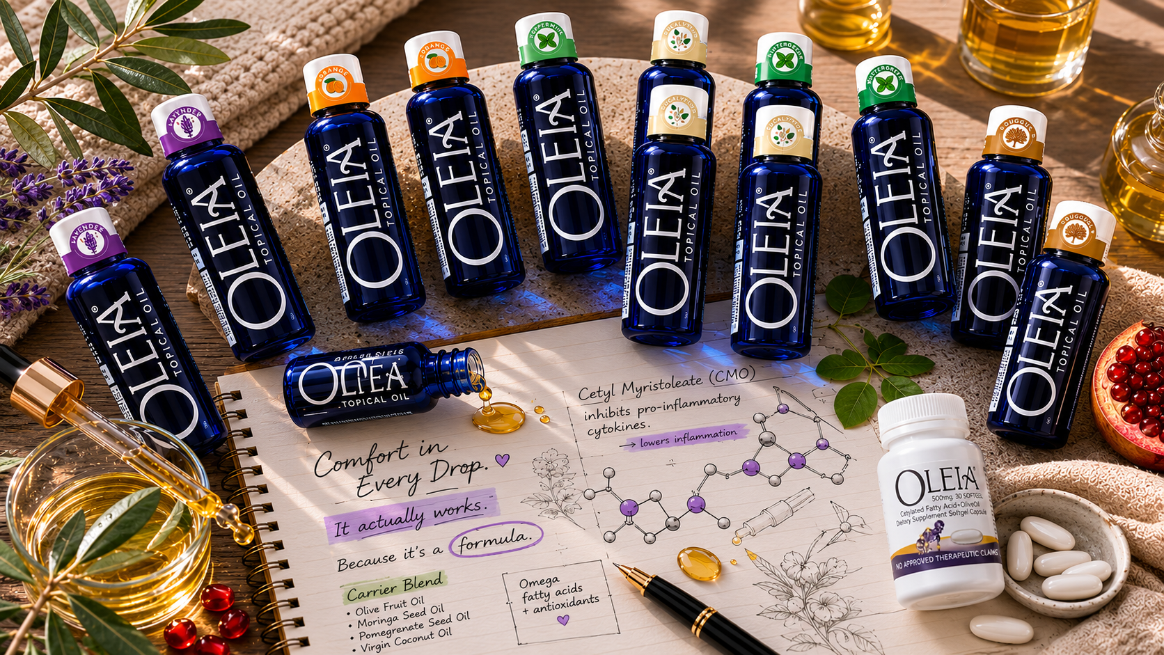 Comfort in Every Drop: Why Oleia Oil Actually Works 💜🤗