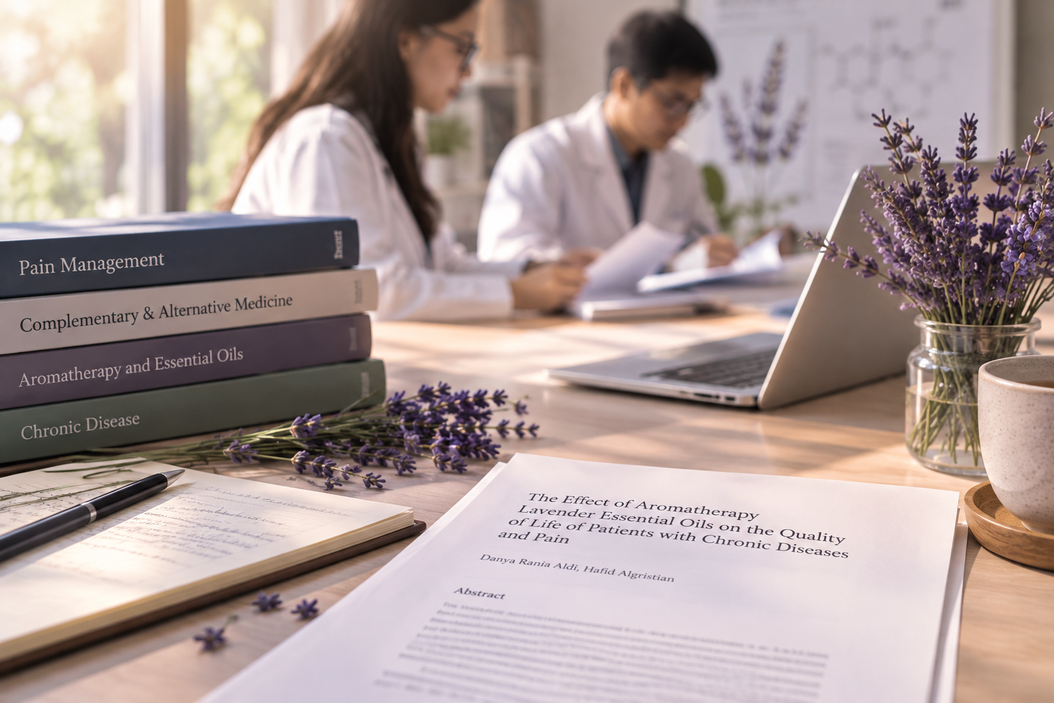 Beyond Relaxation: What a 2025 Review Says About Lavender Oil, Pain & Quality of Life 🪻😊