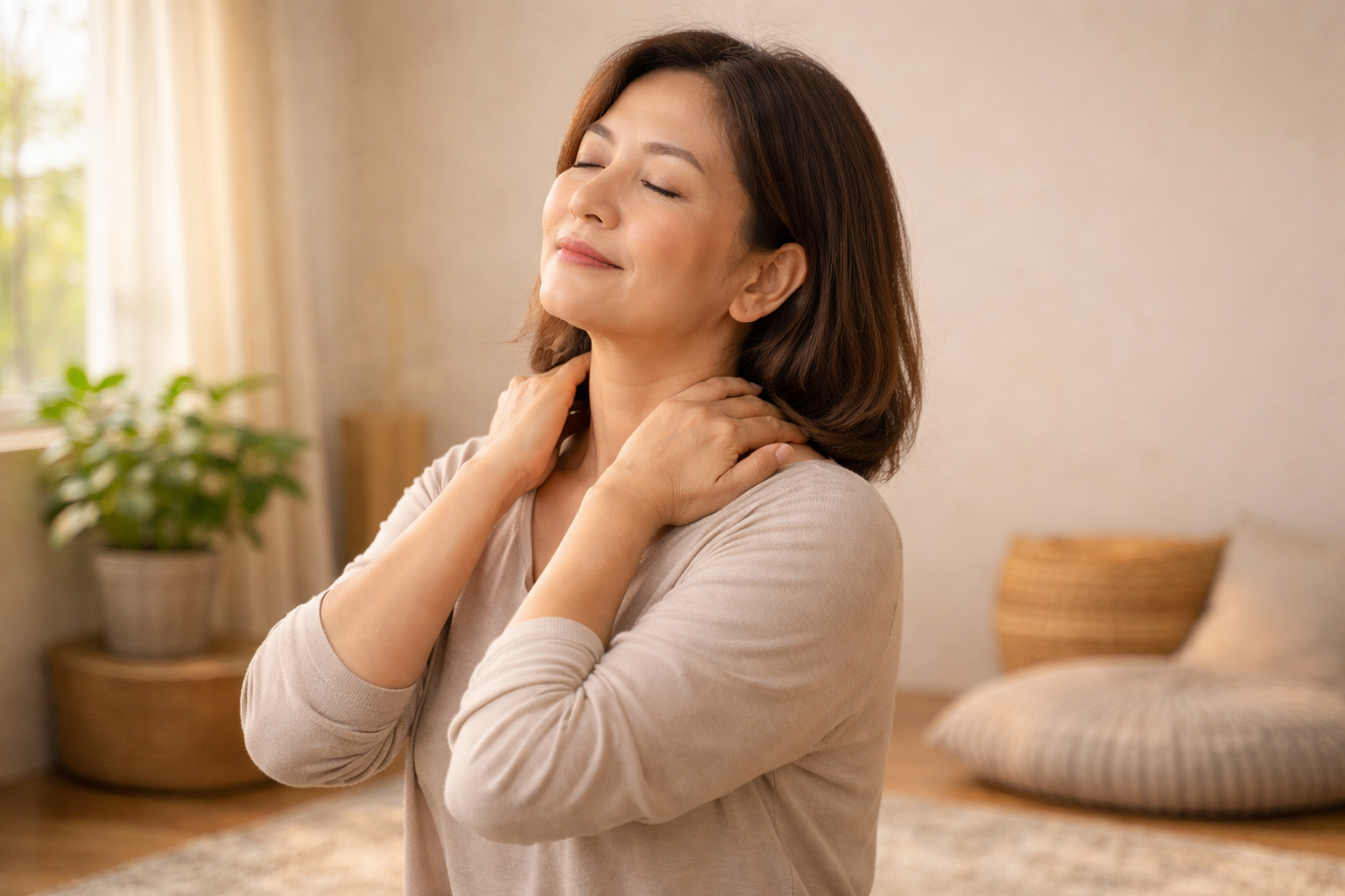 When Worry Turns Into Body Pain: Natural Ways to Release Tension with Essential Oil 🫣🌿