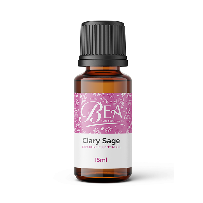 Clary Sage Pure Essential Oil 15ml + Free Oleia Pure 20ml