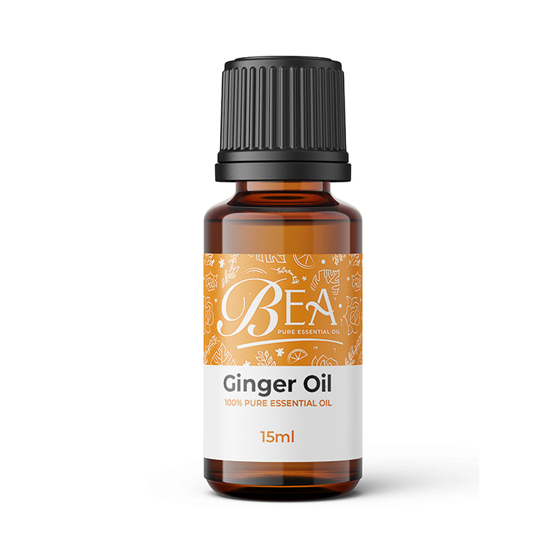 Ginger Pure Essential Oil 15ml + Free Oleia Pure 20ml-Oleia Oil