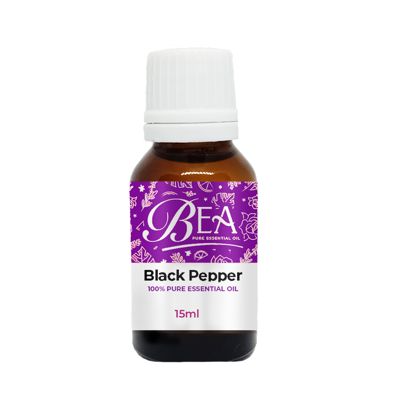 Black Pepper Pure Essential Oil 15ml Oleia Oil