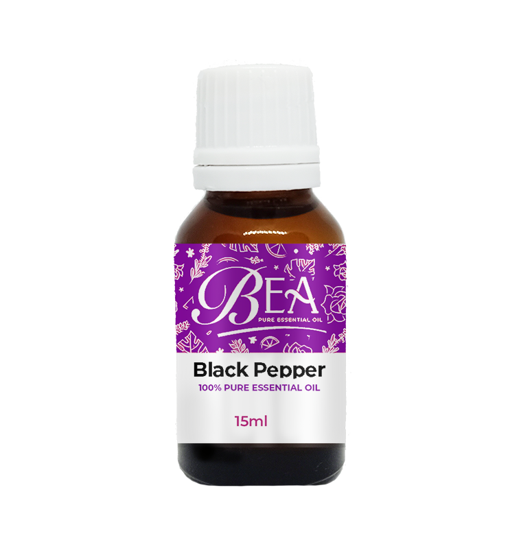 Black Pepper Pure Essential Oil 15ml - Oleia Oil