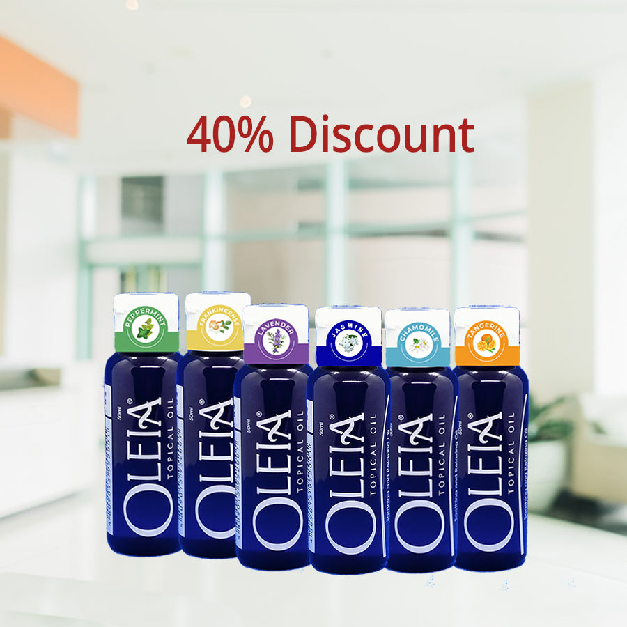 Oleia Oil 50ml: 6 bottles @40% Off