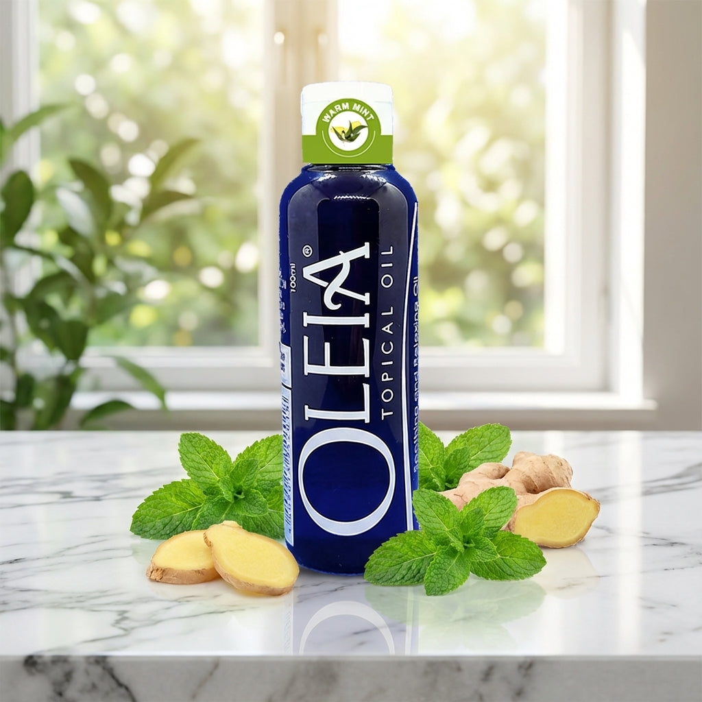 Oleia Warm Mint Oil: 🔥 Warm Muscle Ease