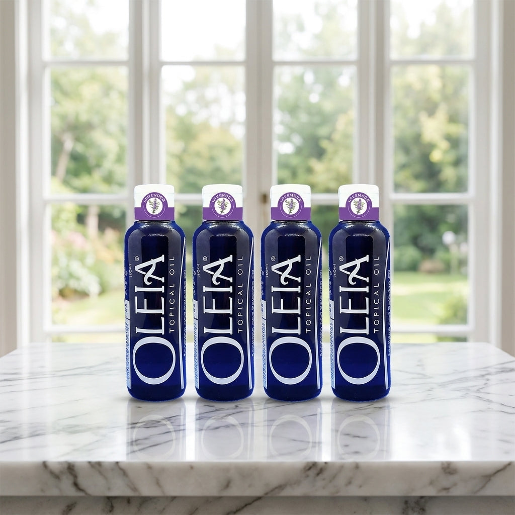 Oleia Lavender Oil: 4 bottles x 3.4 oz